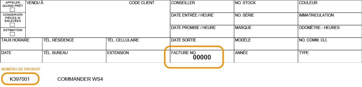 Homme sur un VTT muni de chenilles WS4